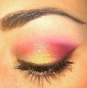 imagenes-de-maquillaje-rosa-dorado