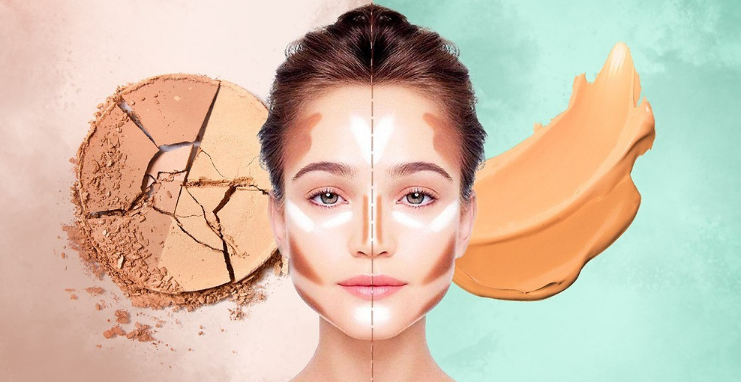 Maquillaje compacto o fluido Principales diferencias